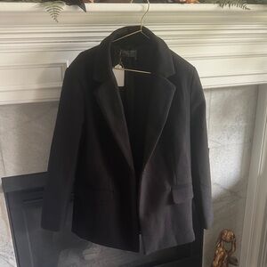 Dress Forum Black wool-like Blazer